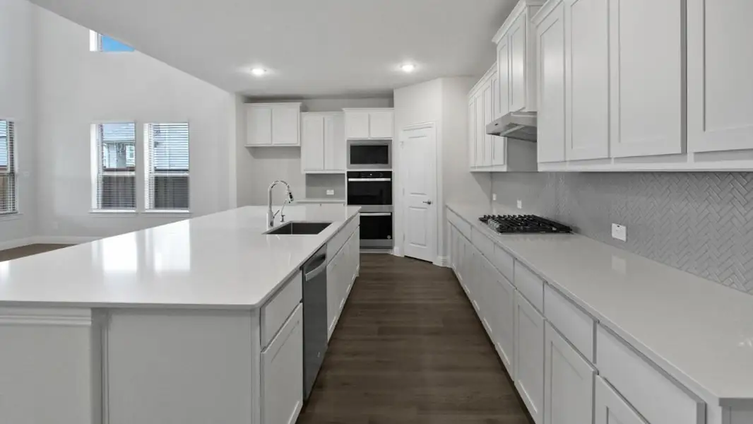 Furnished interior view inside a new home in The Landing at Hidden Lakes, McKinney (Image 3).