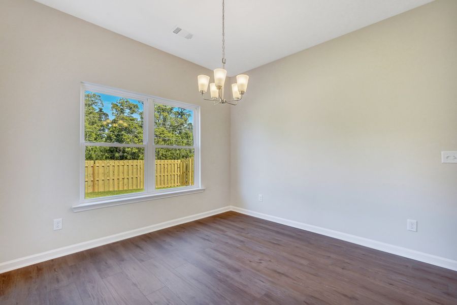 Spacious, unfurnished interior of a new home in Heritage at New Riverside, Bluffton (Image 23).
