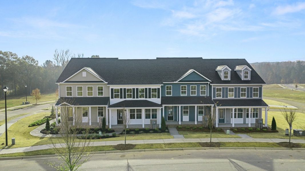 Representative exterior photo of a completed home built from the Denton TH by D.R. Horton in Brookland Commons, Monroe, GA (Image 20).