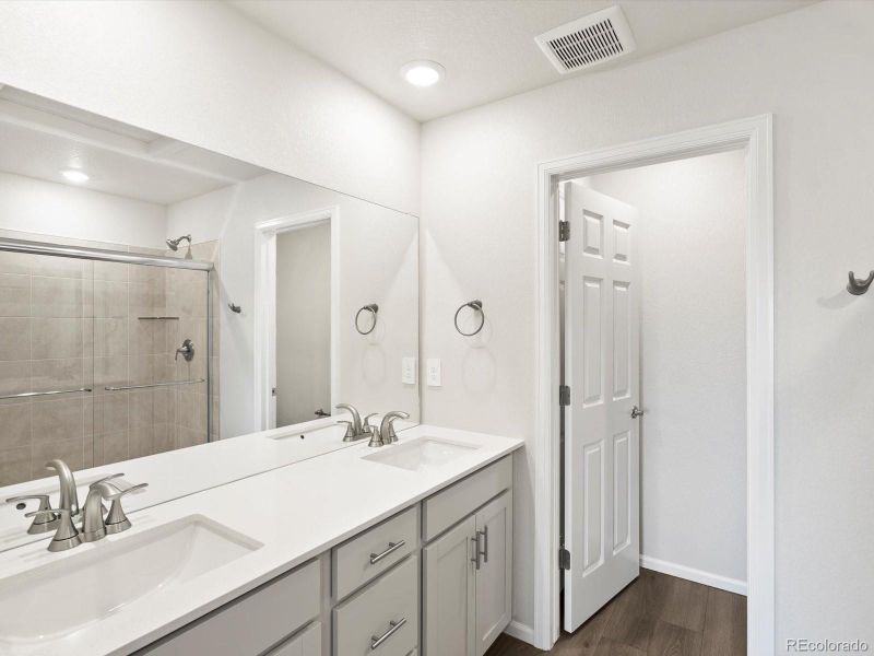 Furnished interior view inside a new home in Three Hills, Morrison (Image 10).