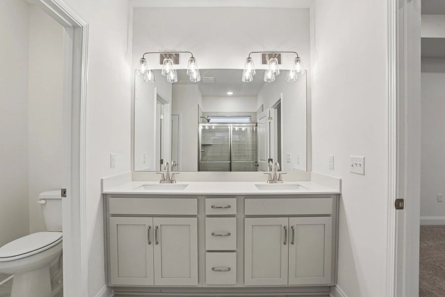 Furnished interior view inside a new home in Ascent at Arbor Ridge, La Vergne (Image 13).