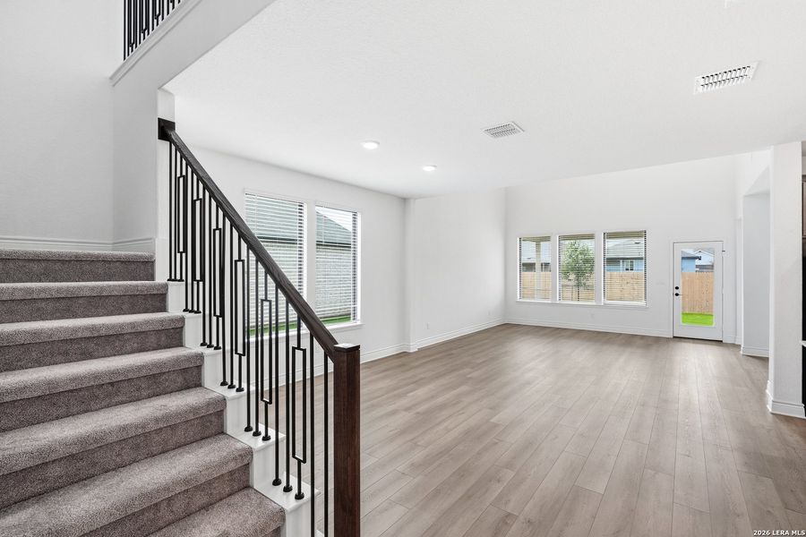 Spacious, unfurnished interior of a new home in Bison Ridge, San Antonio (Image 37). Spacious, unfurnished interior of a new home in Bison Ridge, San Antonio (Image 37).
