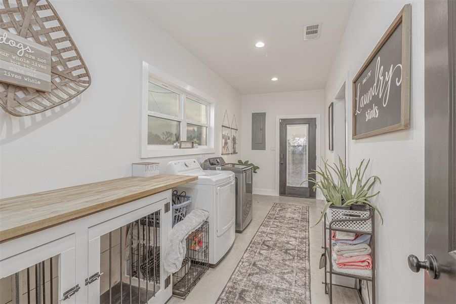 Furnished interior view inside a new home in , Wills Point (Image 11).