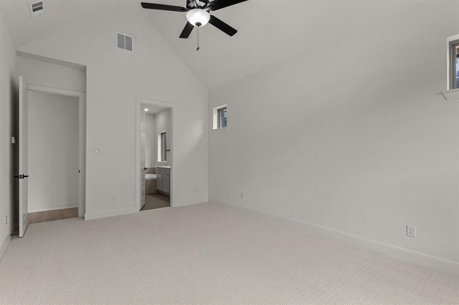 Spacious, unfurnished interior of a new home in Walsh Classic, Fort Worth (Image 24). Spacious, unfurnished interior of a new home in Walsh Classic, Fort Worth (Image 24).