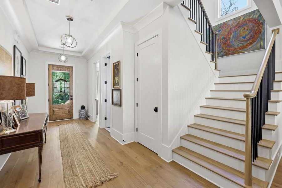 Furnished interior view inside a new home in , Chamblee (Image 29).