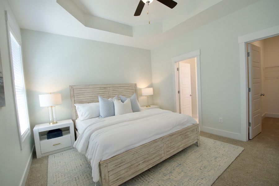 Furnished interior view inside a new home in Parkwood Estates, Leland (Image 12). Furnished interior view inside a new home in Parkwood Estates, Leland (Image 12).