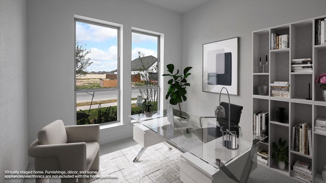 Furnished interior view inside a new home in Juniper Springs, Lockhart (Image 8).