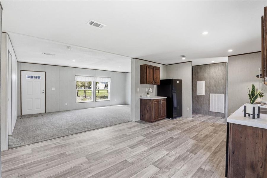 Furnished interior view inside a new home in , Morriston (Image 8).