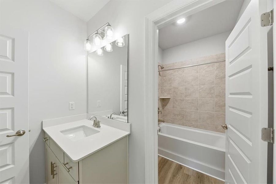 Furnished interior view inside a new home in Tuscany Hills, Douglasville (Image 8).
