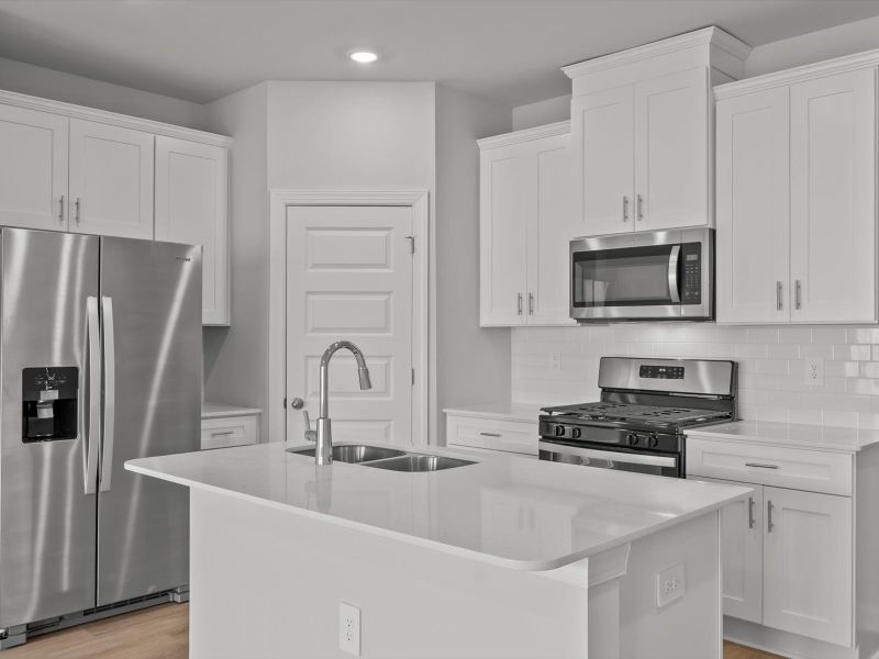 Furnished interior view inside a new home in Northbrook Village Townes, Taylors (Image 3).