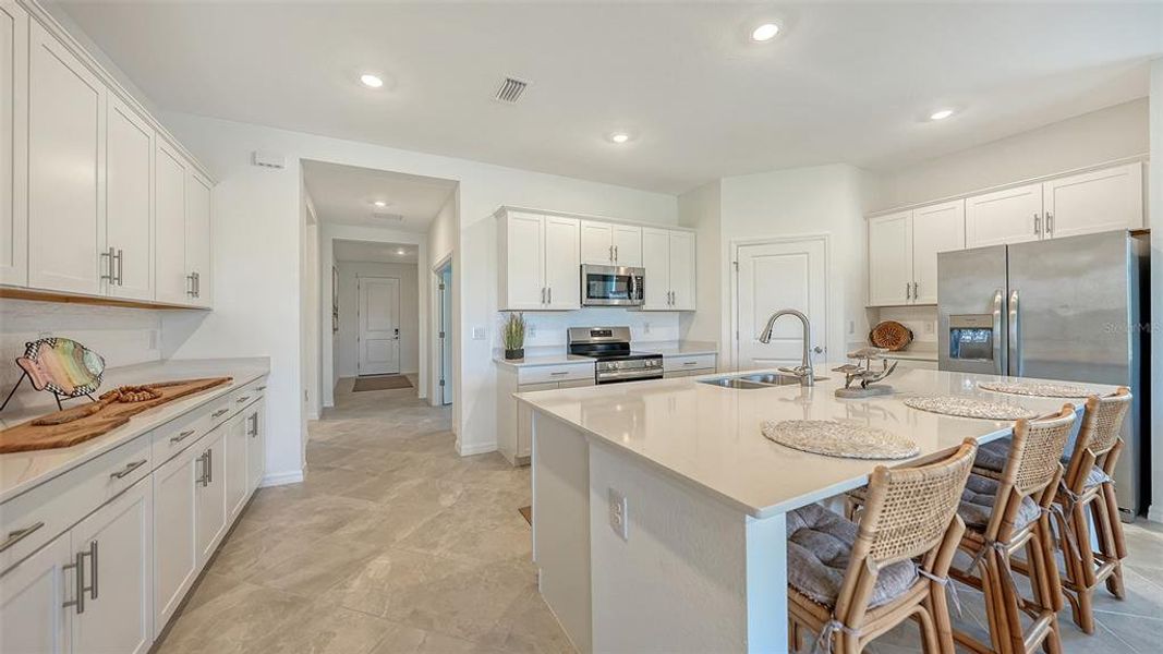Furnished interior view inside a new home in , Venice (Image 19).