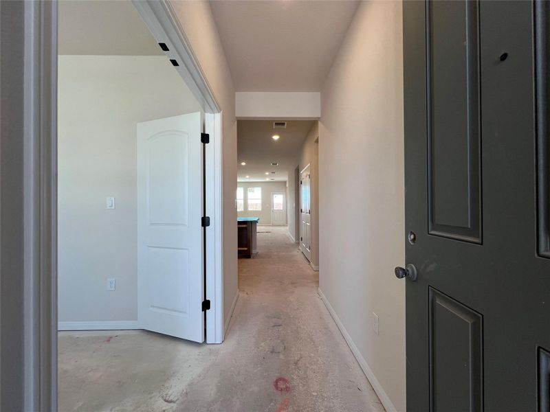 In-progress construction of a new home in Rolling Glen, Hutto, TX (Image 18).