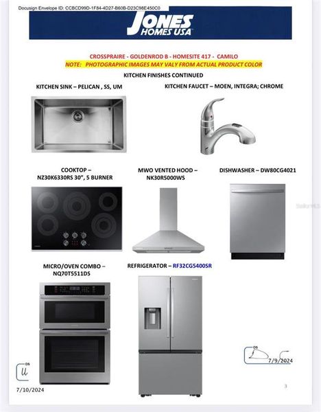 Sample of building materials used in homes in , St. Cloud (Image 36).