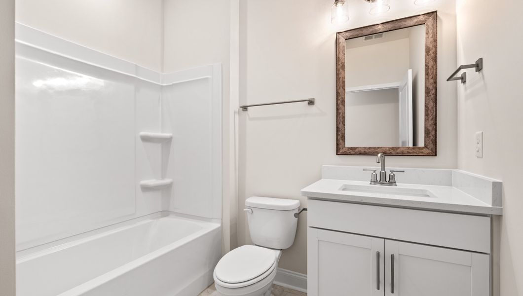 Furnished interior view inside a new home in Campbell Ridge, Piedmont (Image 5).