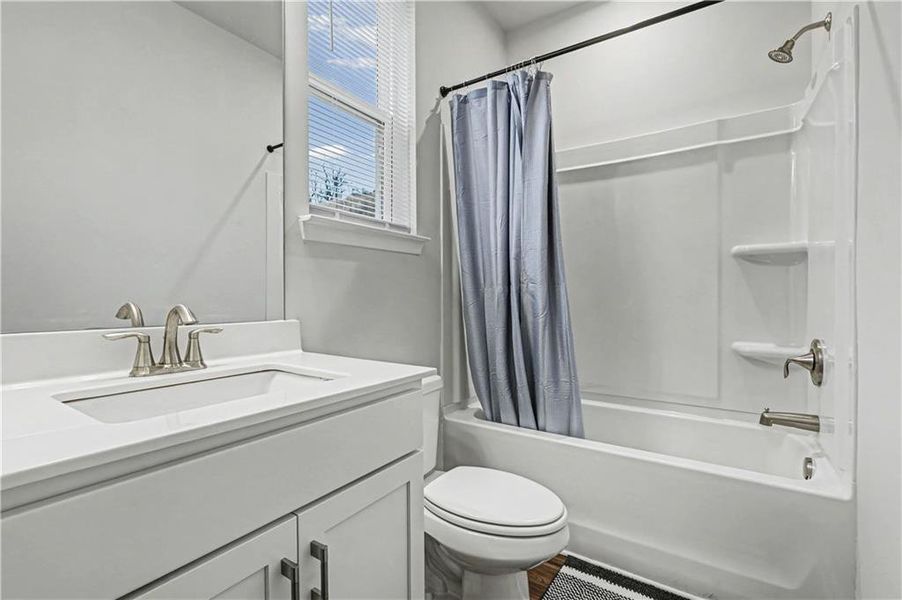 Furnished interior view inside a new home in , Cartersville (Image 44).