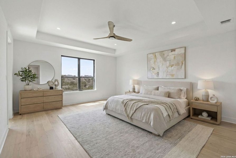 Furnished interior view inside a new home in , Boerne (Image 14).