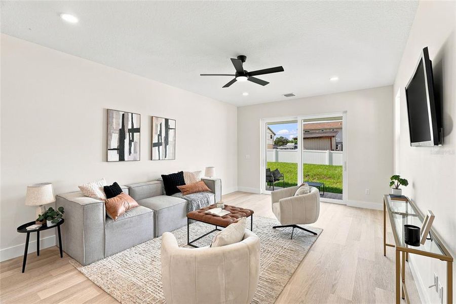 Furnished interior view inside a new home in , Largo (Image 14). Furnished interior view inside a new home in , Largo (Image 14).
