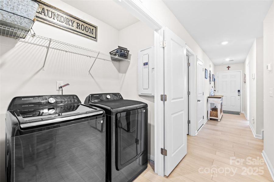 Furnished interior view inside a new home in , Statesville (Image 16).