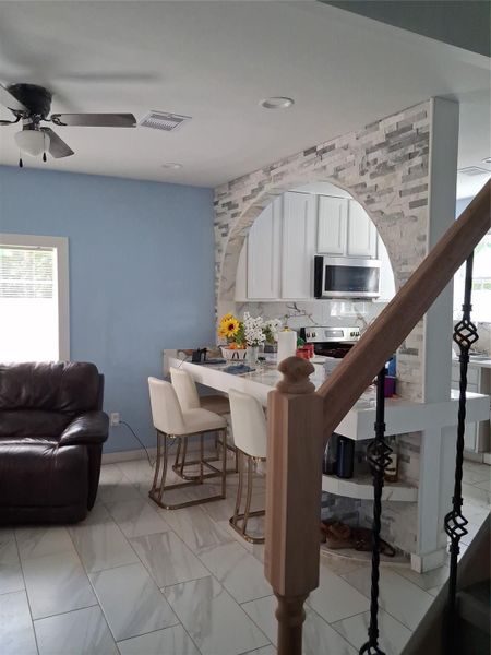 Furnished interior view inside a new home in , Livingston (Image 11).