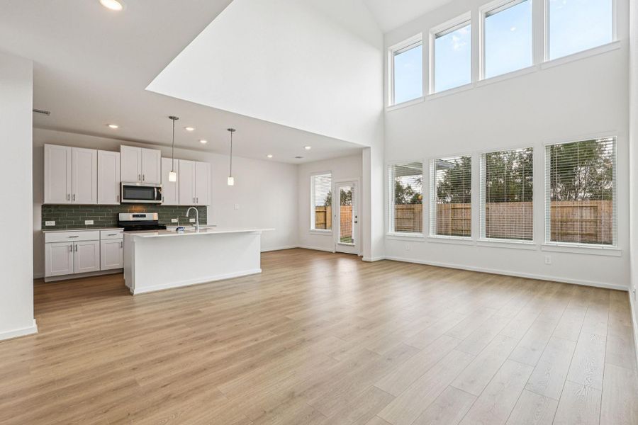 Photo is not of the actual home, but is an inspirational photo of builder’s model home and may depict options, furnishings, and/or decorator features that are not included