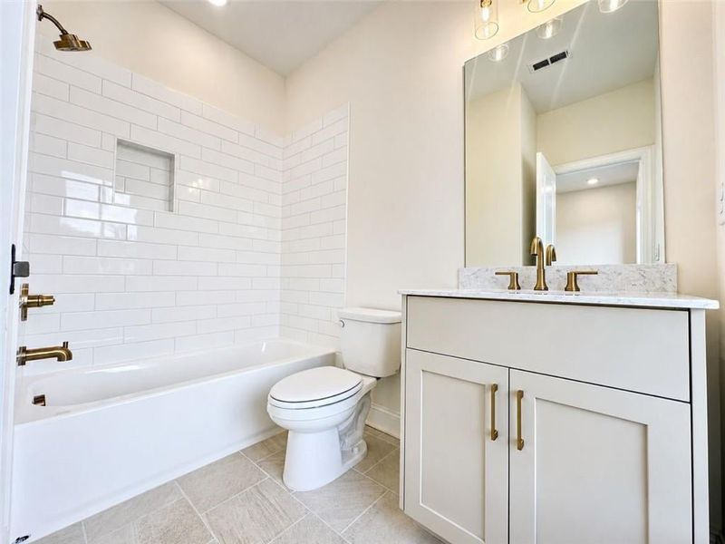 Windows in a Bathroom are a must. Brighter and larger feeling.