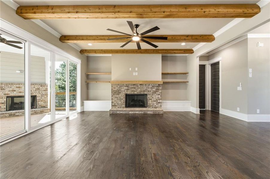 Spacious, unfurnished interior of a new home in , Flowery Branch (Image 25). Spacious, unfurnished interior of a new home in , Flowery Branch (Image 25).