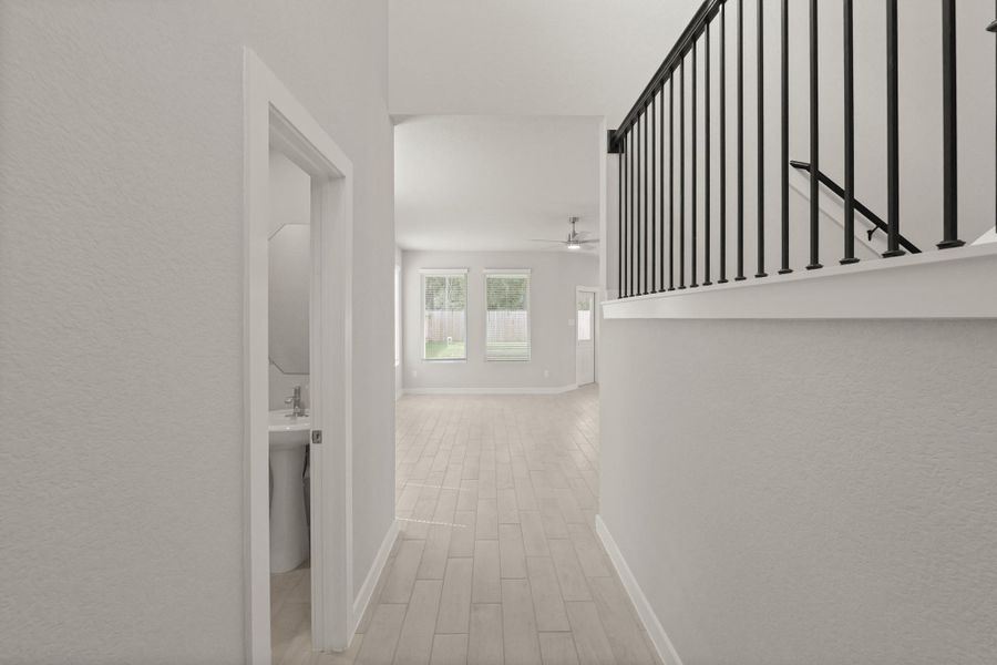 Spacious, unfurnished interior of a new home in Cypresswood Landing, Humble (Image 17).