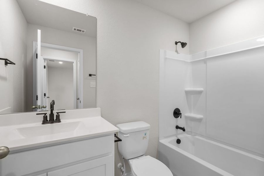 Representative furnished interior of a home built from the The Sequoia A by Davidson Homes LLC in Hickory Ridge, Elmendorf (Image 10).