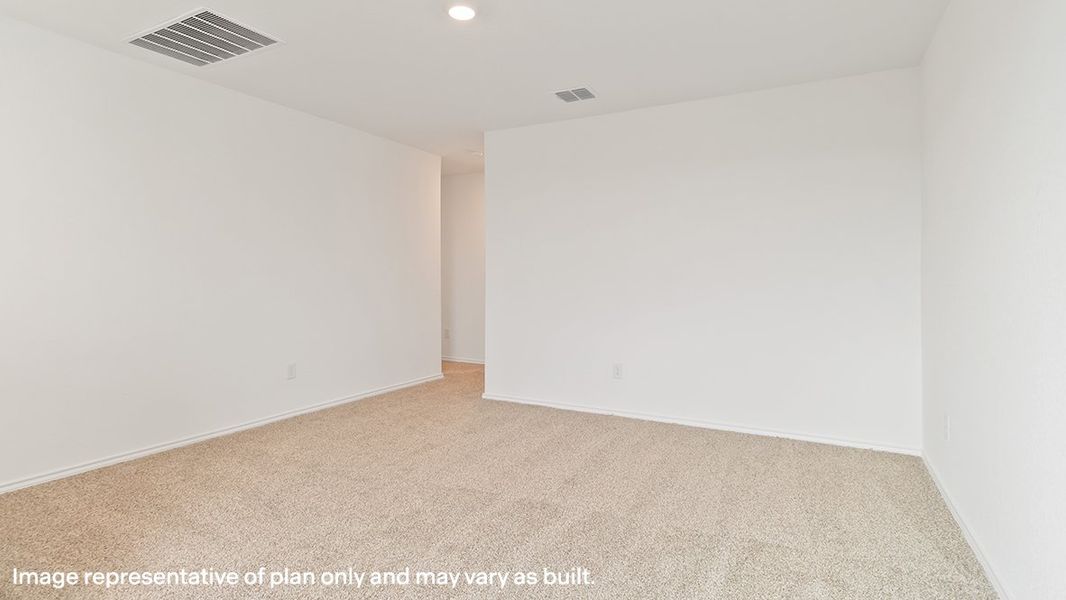 Representative unfurnished interior of a home built from the The Emory by D.R. Horton in Blue Ridge Ranch, San Antonio (Image 21). Representative unfurnished interior of a home built from the The Emory by D.R. Horton in Blue Ridge Ranch, San Antonio (Image 21).