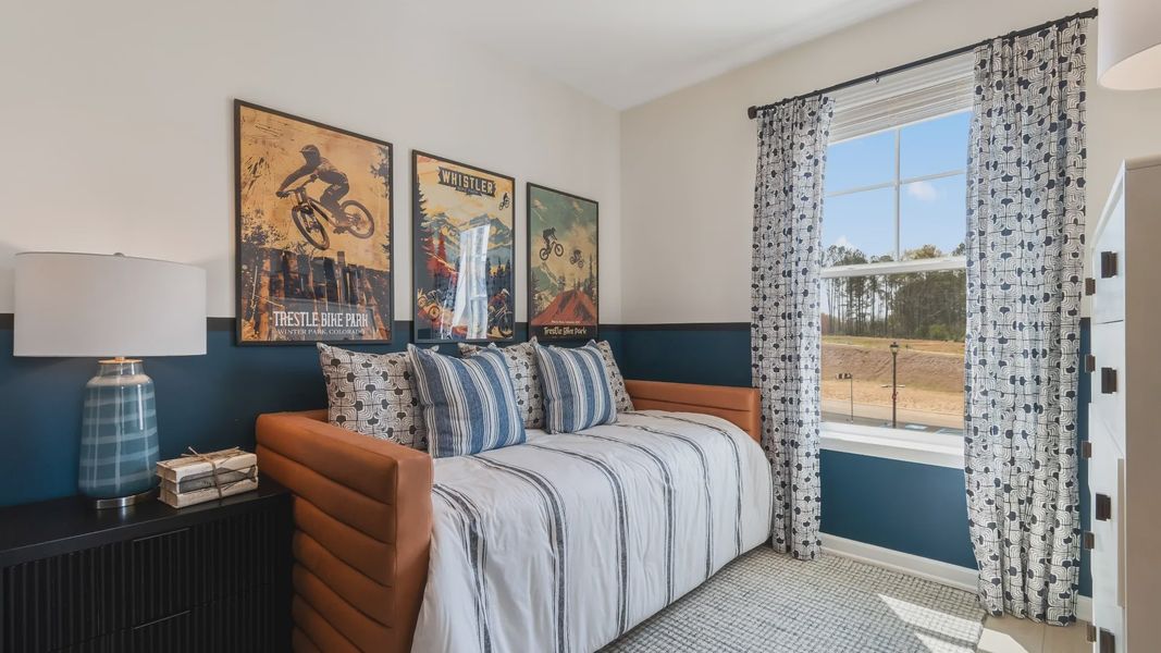 Furnished interior view inside a new home in Daybreak, Newnan (Image 27).