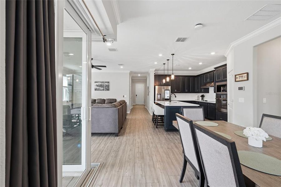 Furnished interior view inside a new home in , Kissimmee (Image 28).