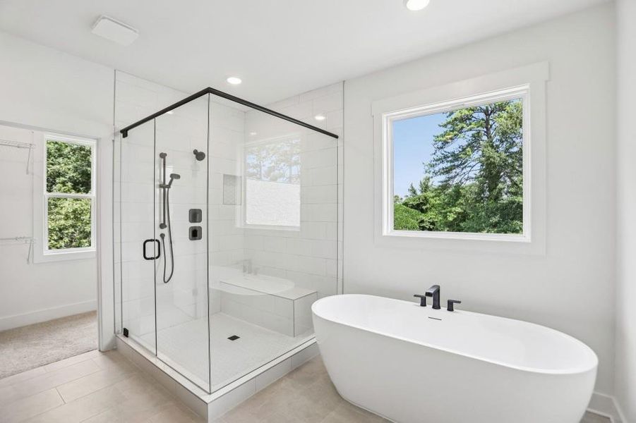 Furnished interior view inside a new home in , Marietta (Image 17).