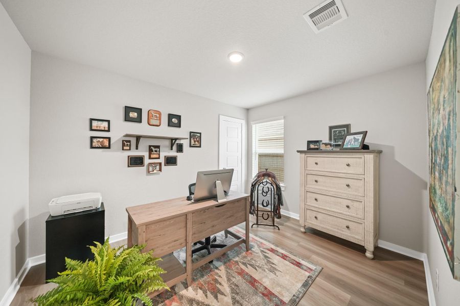 Furnished interior view inside a new home in Ambrose, La Marque (Image 15). Furnished interior view inside a new home in Ambrose, La Marque (Image 15).