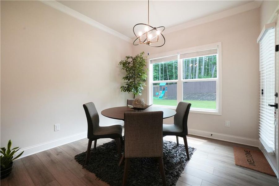 Furnished interior view inside a new home in , Lawrenceville (Image 29).