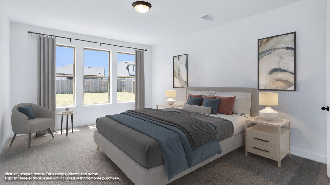 Furnished interior view inside a new home in Audubon, Magnolia (Image 6).