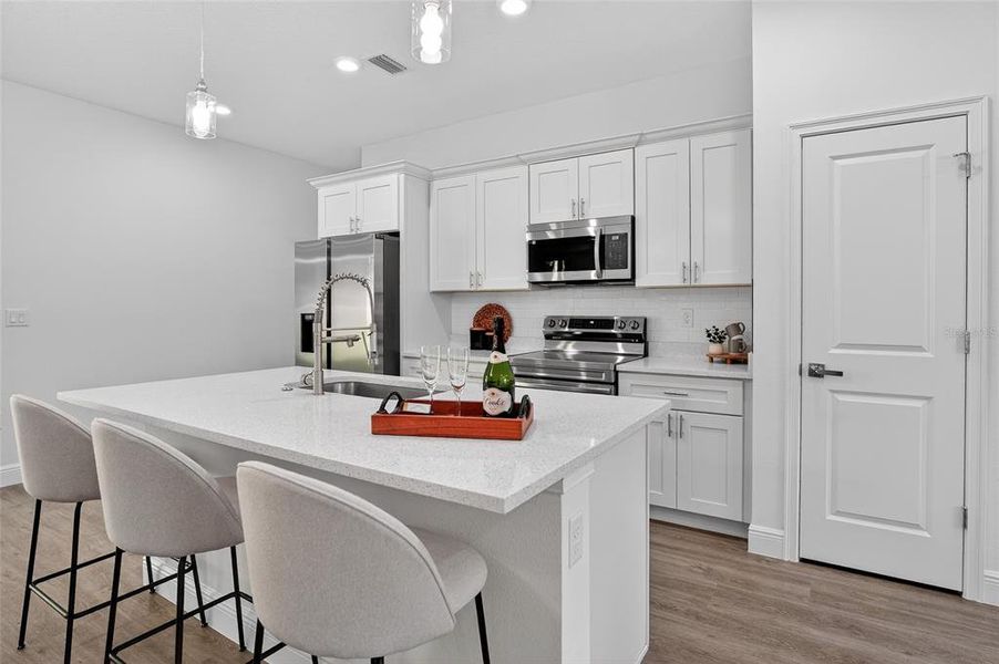 Furnished interior view inside a new home in , Citrus Springs (Image 6).