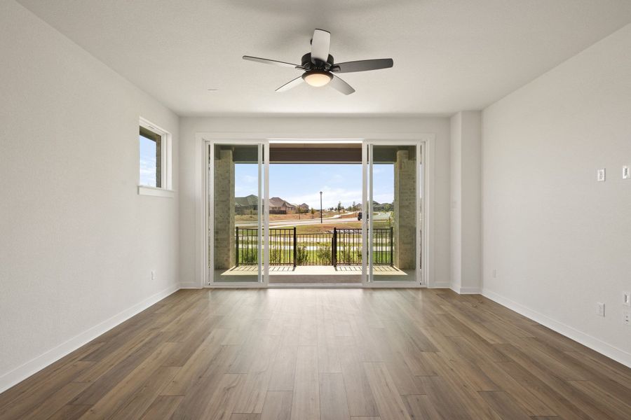 Spacious, unfurnished interior of a new home in Flora, Hutto (Image 29).