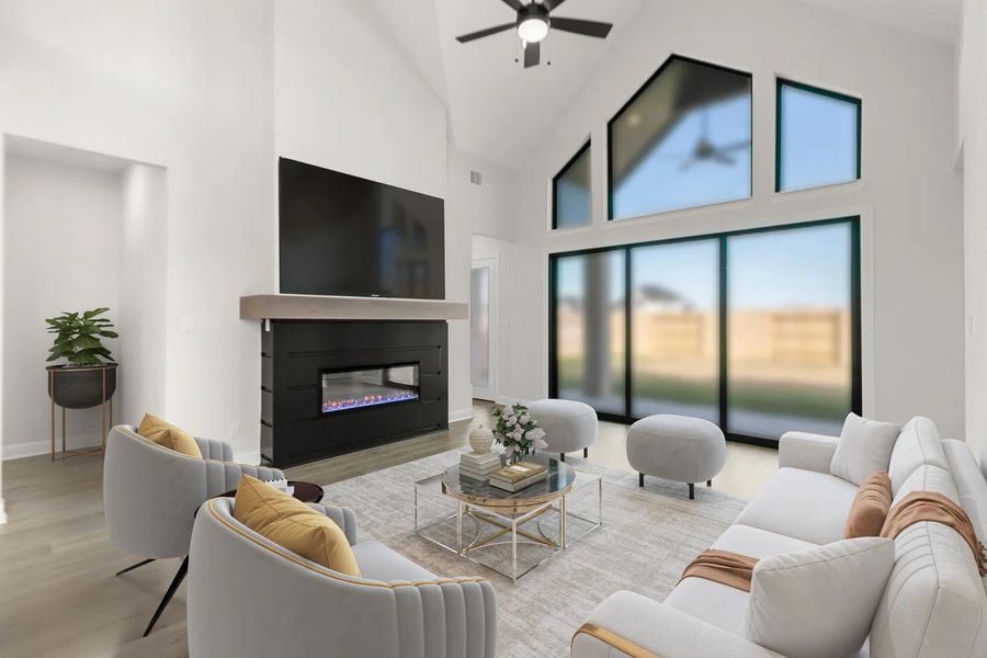Tristan A Family room