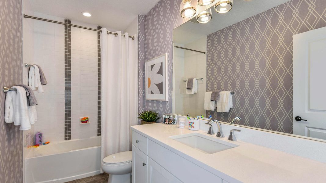 Furnished interior view inside a new home in Grand Park Real Estate and Homes for Sale in Sarasota, FL - Neal Communities, Sarasota (Image 6).