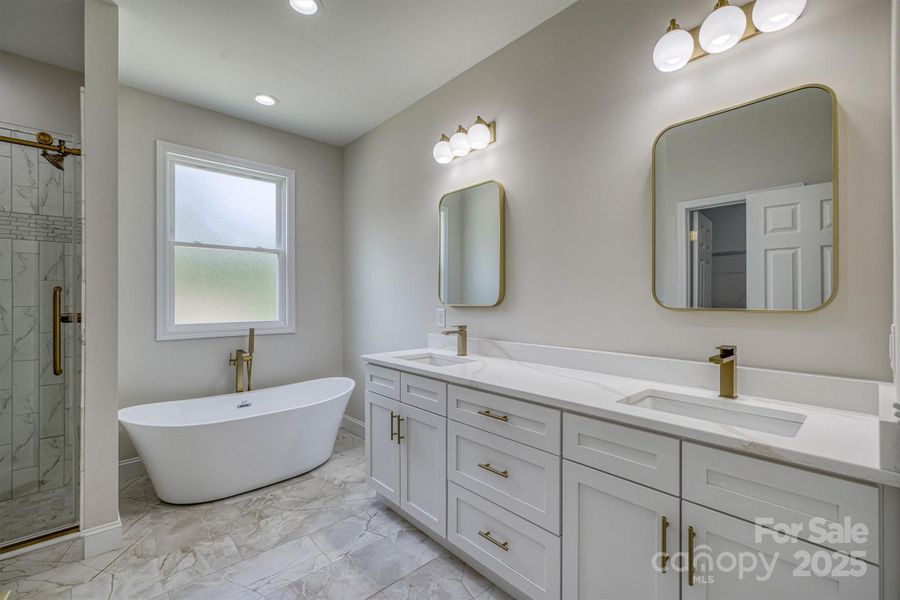 Furnished interior view inside a new home in , Morganton (Image 4).