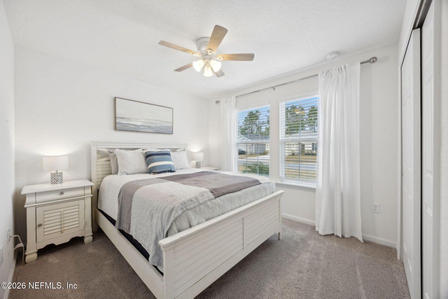 Furnished interior view inside a new home in Panther Creek, Jacksonville (Image 11). Furnished interior view inside a new home in Panther Creek, Jacksonville (Image 11).
