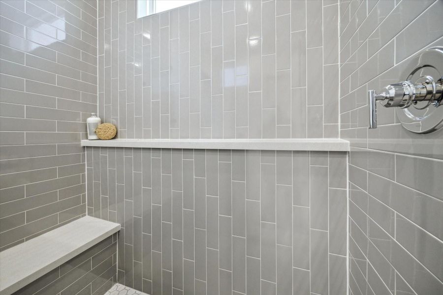 Close-up of interior finishes inside a home in , Houston (Image 16).