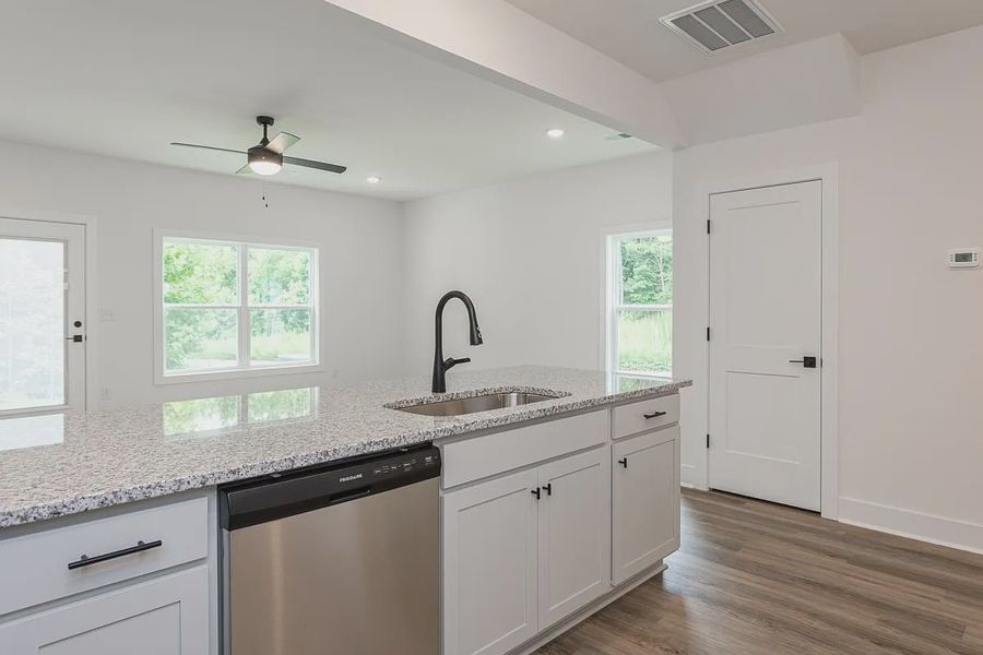 Representative furnished interior of a home built from the 1808 Townhome by Adams Homes in Parkstone Place Townhomes, Roebuck (Image 4). Representative furnished interior of a home built from the 1808 Townhome by Adams Homes in Parkstone Place Townhomes, Roebuck (Image 4).