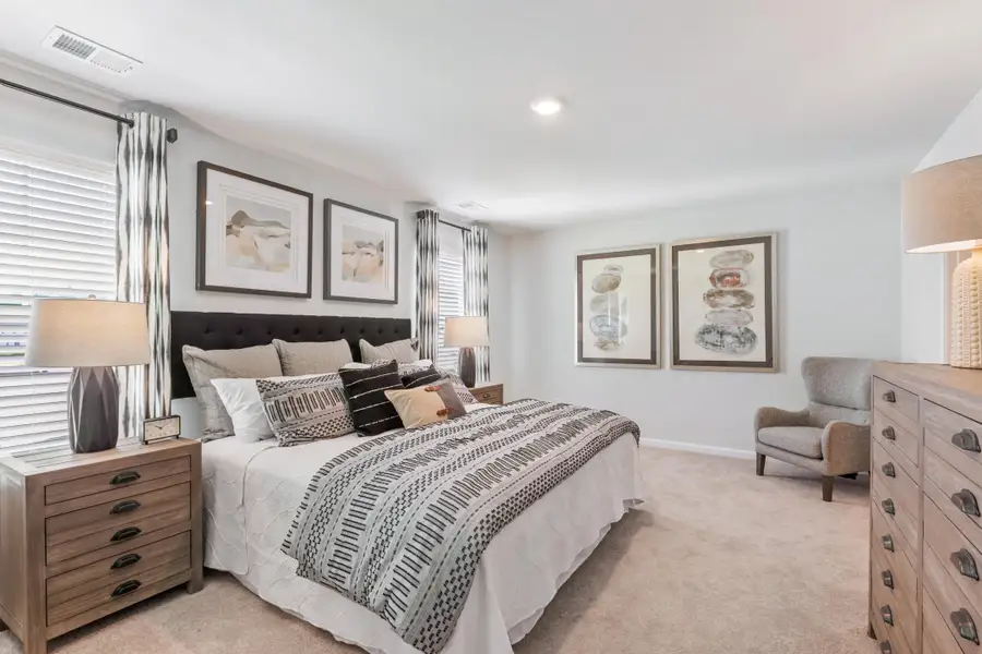 Furnished interior view inside a new home in Carolina Groves, Moncks Corner (Image 12).