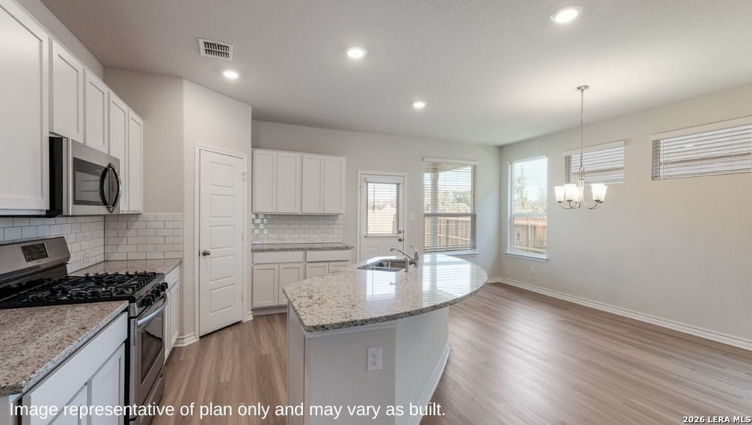 Furnished interior view inside a new home in Veranda, San Antonio (Image 7).