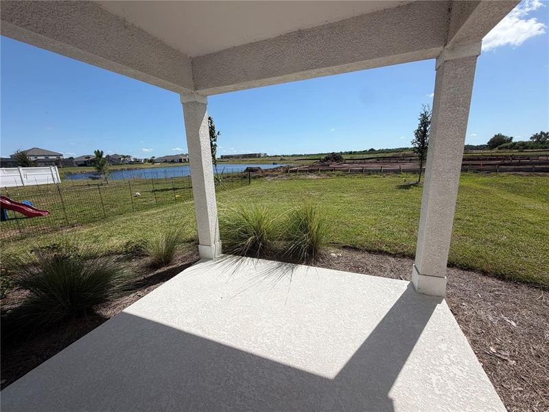 Exterior details and patio area of a home in Rye Ranch, Parrish (Image 2). Exterior details and patio area of a home in Rye Ranch, Parrish (Image 2).