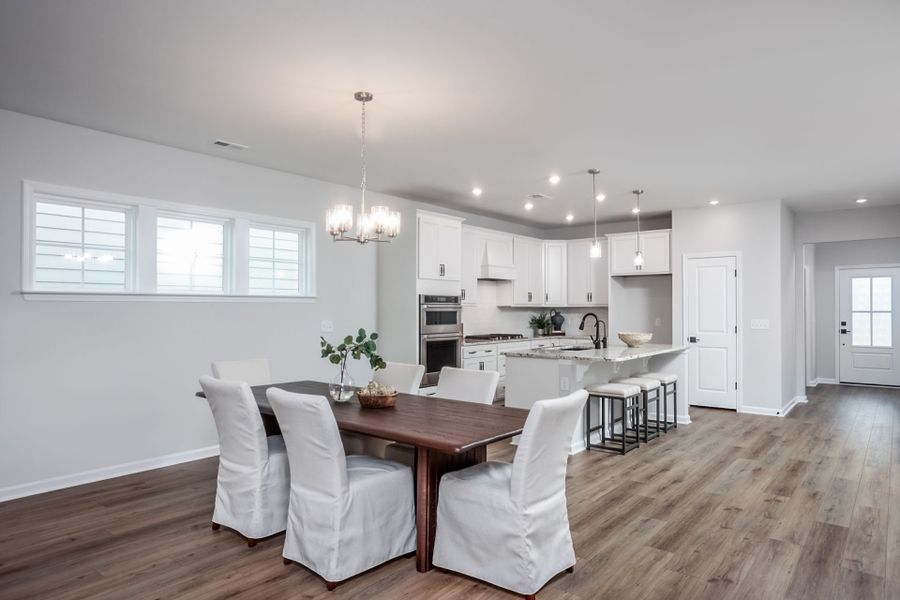 Representative furnished interior of a home built from the Moorpark by Pulte Homes in Brio, Knightdale (Image 6). Representative furnished interior of a home built from the Moorpark by Pulte Homes in Brio, Knightdale (Image 6).