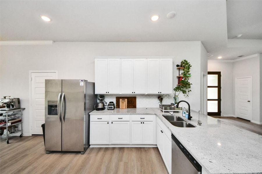 Furnished interior view inside a new home in Barton Place, Cleveland (Image 12).