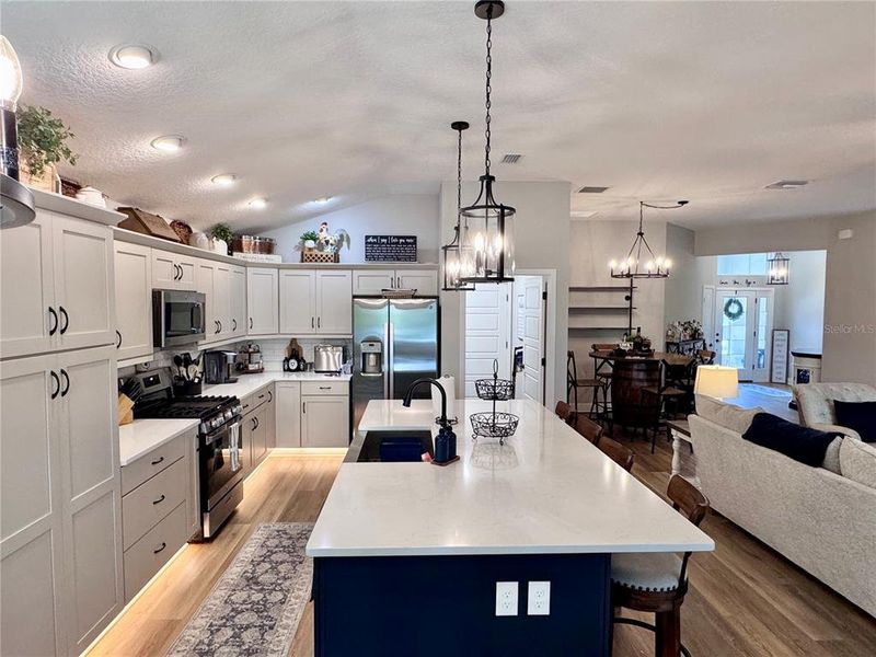Furnished interior view inside a new home in , The Villages (Image 16).