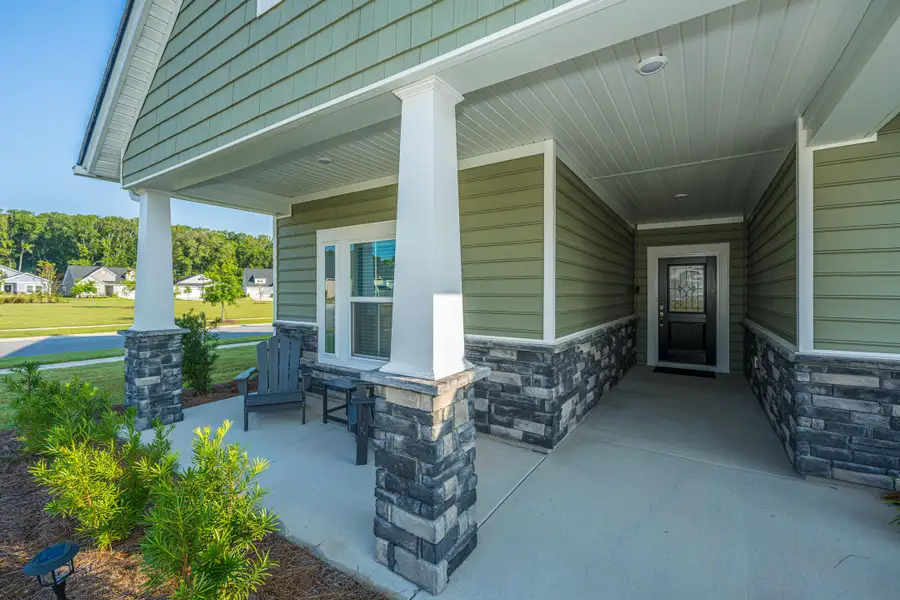 Exterior details and patio area of a home in , Summerville (Image 3).